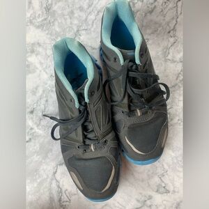 Reebok Blue Black Trail Running Shoes with Grippy Lug Soles